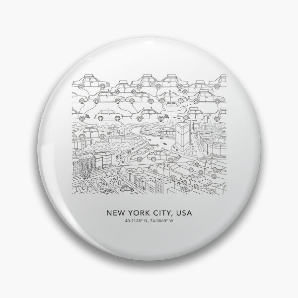 Item preview, New York City Line Art designed and sold by OzzFrequency.
