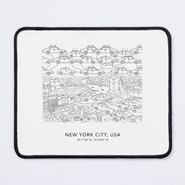 Item preview, New York City Line Art designed and sold by OzzFrequency.