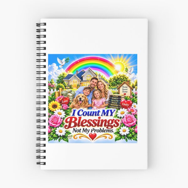 Item preview, I Count My Blessings Daily designed and sold by New Wave Artworks & Odds &Ends.