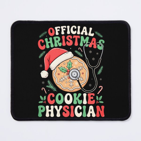 Item preview, Official Christmas Cookie Physician Nurse Doctor Stethoscope Holiday Design designed and sold by 519xdesign.