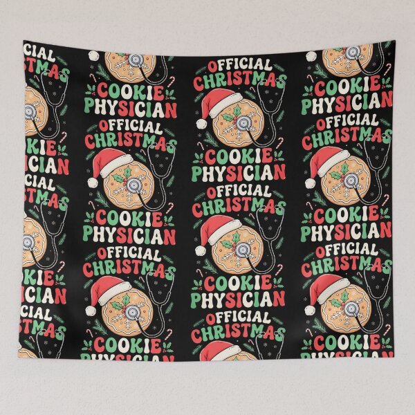 Item preview, Official Christmas Cookie Physician Nurse Doctor Stethoscope Holiday Design designed and sold by 519xdesign.