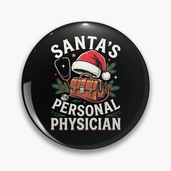 Item preview, Santas Personal Physician Nurse Doctor Medical Bag Holiday Design designed and sold by 519xdesign.