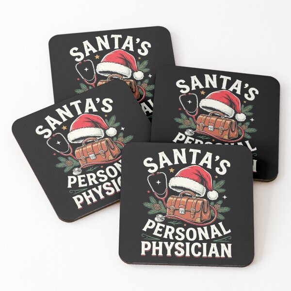 Item preview, Santas Personal Physician Nurse Doctor Medical Bag Holiday Design designed and sold by 519xdesign.