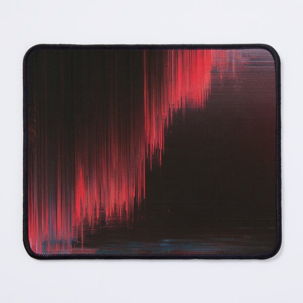 Item preview, Red Frequency – Abstract Signal Glitch designed and sold by AlfiB.