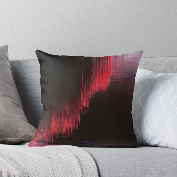 Item preview, Red Frequency – Abstract Signal Glitch designed and sold by AlfiB.