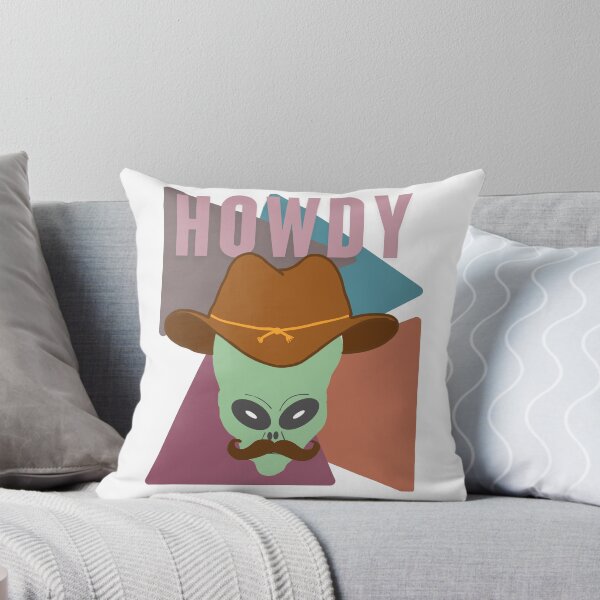 Item preview, Alien wearing a cowboy hat designed and sold by TaraPen.