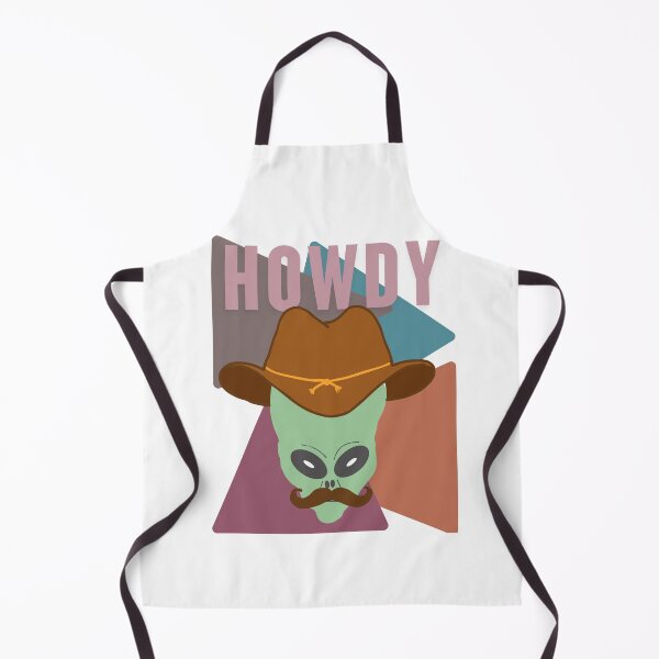 Item preview, Alien wearing a cowboy hat designed and sold by TaraPen.