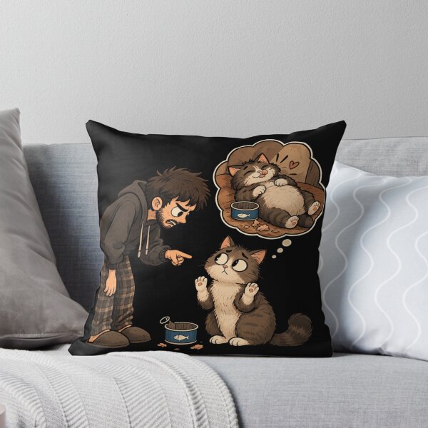 Item preview, Guilty Cat – Funny Tuna Thief Cat Humor designed and sold by Jollivane Studio.
