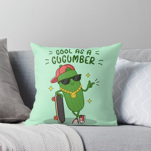 Item preview, Cool As A Cucumber designed and sold by Mustachio-Draws.