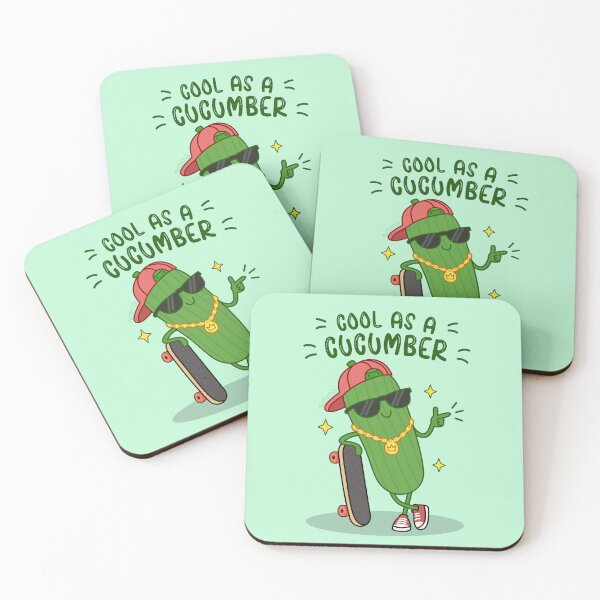 Item preview, Cool As A Cucumber designed and sold by Mustachio-Draws.