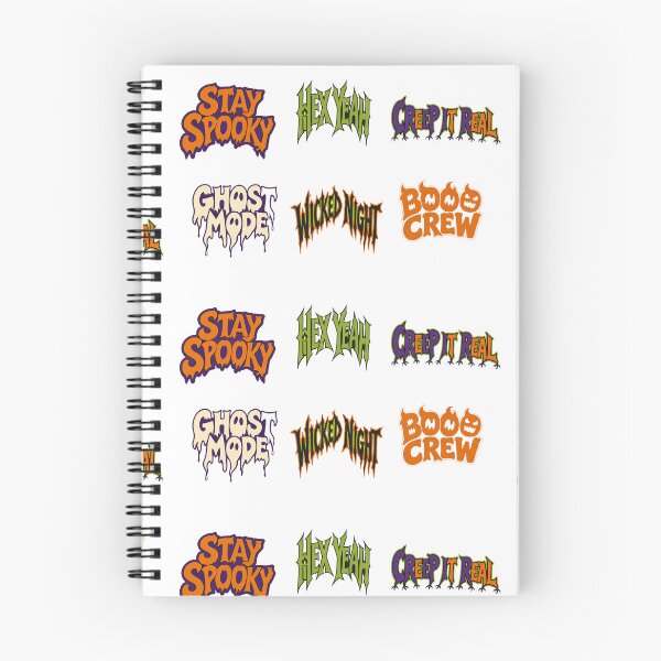 Item preview, Spooky Halloween Sayings designed and sold by AliveStyle.