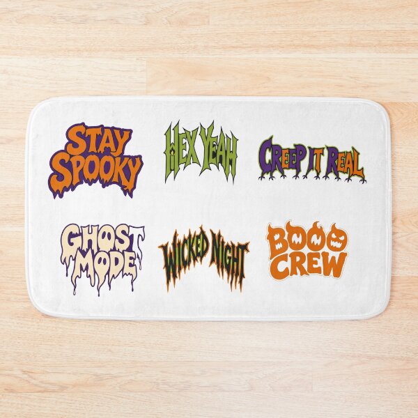 Item preview, Spooky Halloween Sayings designed and sold by AliveStyle.
