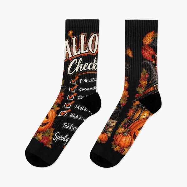 Artikelvorschau, Halloween-Checkliste – Vintage-Gruselsaison entworfen und verkauft von Scarlett-Goods.