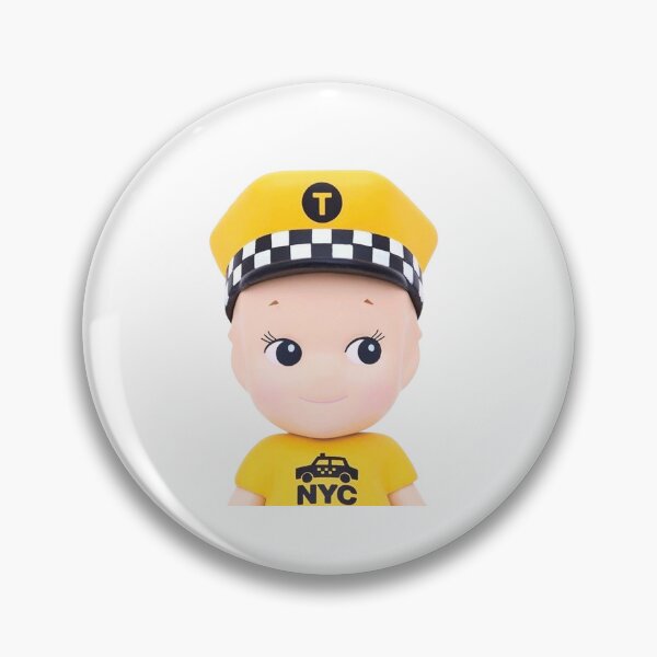 Item preview, sonny angel cute aesthetic yellow taxi driver designed and sold by RedPolkaDot1.