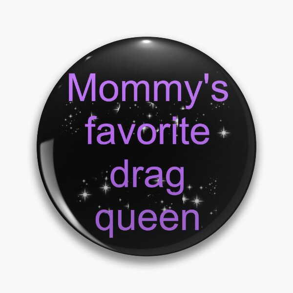 Item preview, Mommy's favorite drag queen - purple text designed and sold by AYTFA.