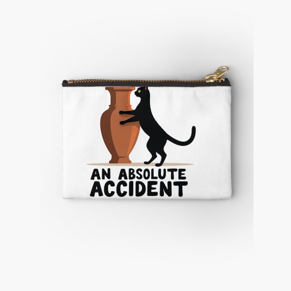 Item preview, An Absolute Accident cat tipping a vase designed and sold by Prints by Mat.