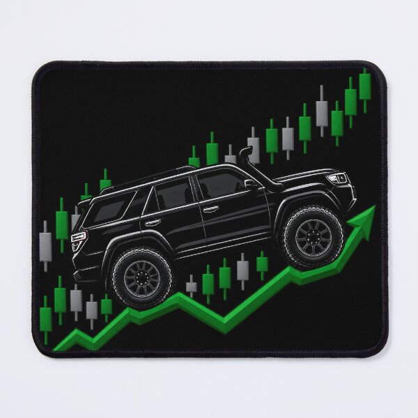 Item preview, Financial Bull Market Offroad 4x4 Silhouette designed and sold by GALVATS.