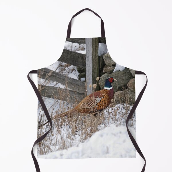 Item preview, Pheasant in Winter Snow designed and sold by Maria Dryfhout.