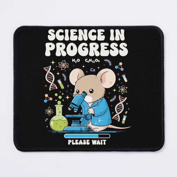 Item preview, science in progress lab bunny chemistry illustration for kids designed and sold by DariaOltes.