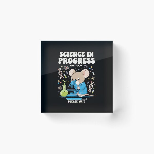 Item preview, science in progress lab bunny chemistry illustration for kids designed and sold by DariaOltes.