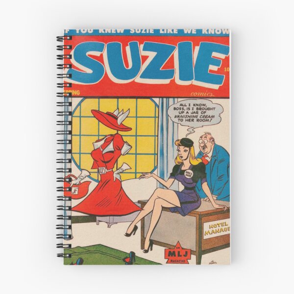 Item preview, MLJ Magazine Suzie Vintage Comic Book Original Custom Poster Art designed and sold by Cool Robot Bro..