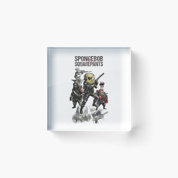 Item preview, Tactical Sponge Duty Combat Squad Parody Art designed and sold by Alaric4you.