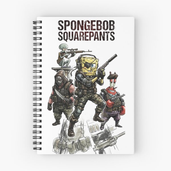 Item preview, Tactical Sponge Duty Combat Squad Parody Art designed and sold by Alaric4you.
