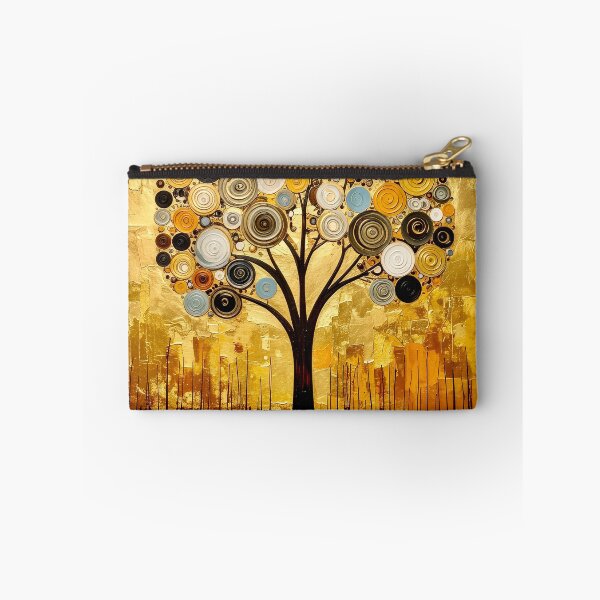 Item preview, Ornate Gold Leaf and Mosaic Circle Tree designed and sold by Vicky Brago-Mitchell®.
