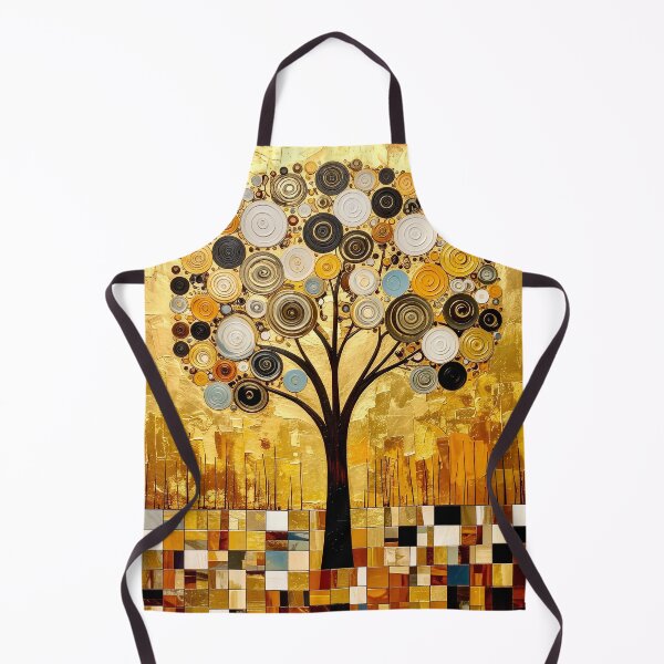 Item preview, Ornate Gold Leaf and Mosaic Circle Tree designed and sold by Vicky Brago-Mitchell®.