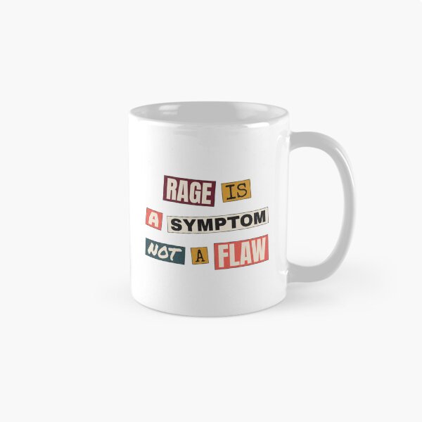 Item preview, Rage as a Symptom designed and sold by RiotGrrlGoods.