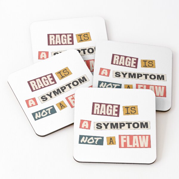 Item preview, Rage as a Symptom designed and sold by RiotGrrlGoods.