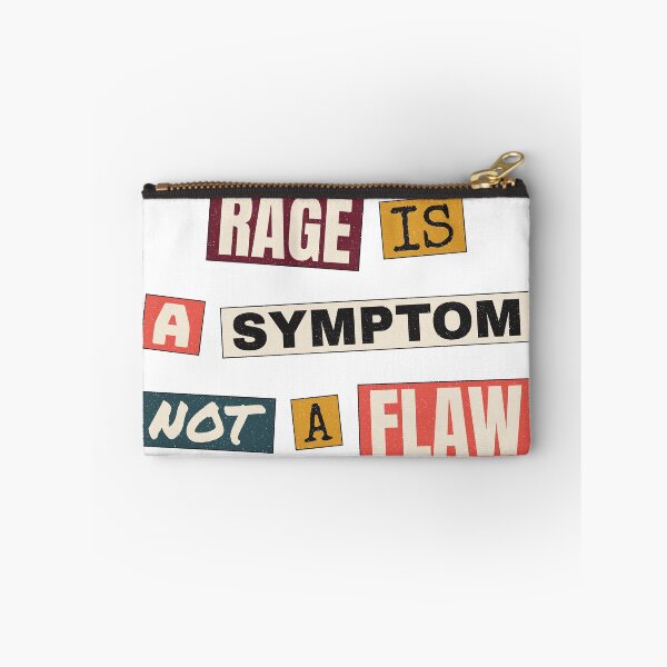 Item preview, Rage as a Symptom designed and sold by RiotGrrlGoods.