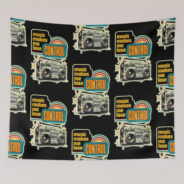 Item preview, Music Makes Me Lose Control Missy Elliott retro design designed and sold by pulse_retail.