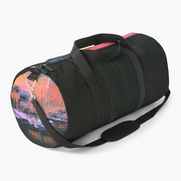 Item preview, Neon Ruins – Abstract Digital Glitch designed and sold by AlfiB.