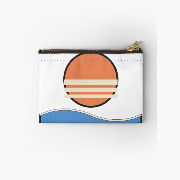 Item preview, Retro Sunset Wave Aesthetic Sticker designed and sold by BYyass25.