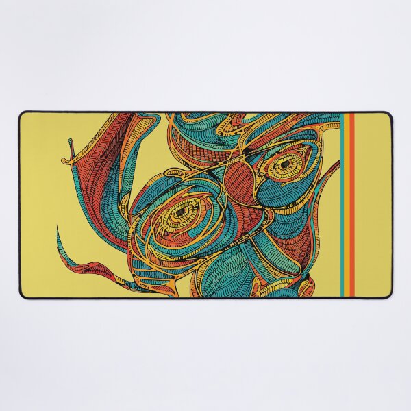 Item preview, Coiled Creature - Psychedelic Line Art designed and sold by photossmirnov.