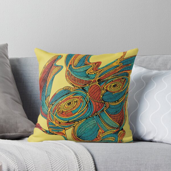 Item preview, Coiled Creature - Psychedelic Line Art designed and sold by photossmirnov.