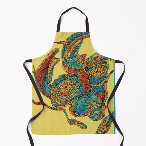 Item preview, Coiled Creature - Psychedelic Line Art designed and sold by photossmirnov.