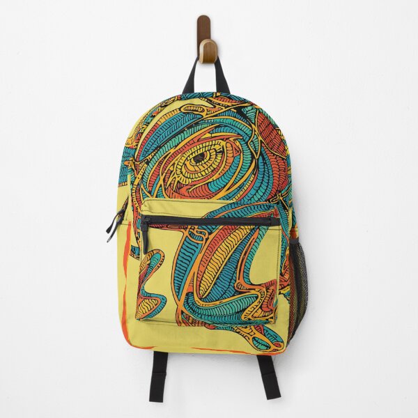 Item preview, Coiled Creature - Psychedelic Line Art designed and sold by photossmirnov.