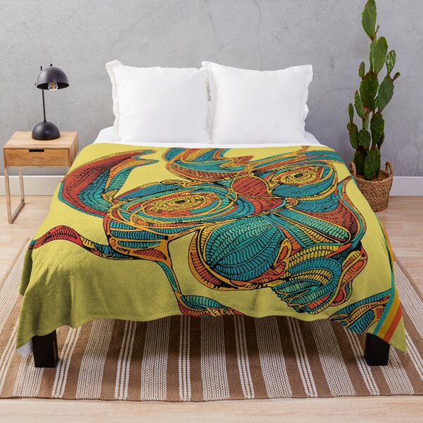 Item preview, Coiled Creature - Psychedelic Line Art designed and sold by photossmirnov.