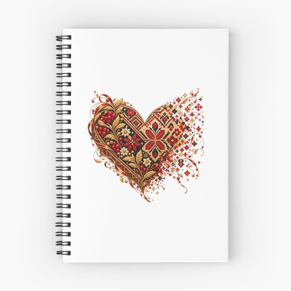 Item preview, Ukraine Embroidery Heart Folk Art designed and sold by Your BEST art.