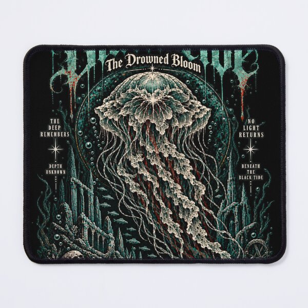 Item preview, The Drowned Bloom Abyssal Jellyfish designed and sold by Ashen Threads Studio.
