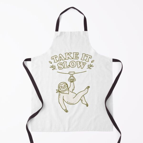 Item preview, Take It Slow Sloth Zipline Design designed and sold by NullSpacePrints.