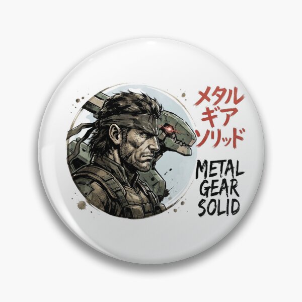 Item preview, Solid Snake Metal Gear Vintage Japanese Tactical Art designed and sold by Alaric4you.