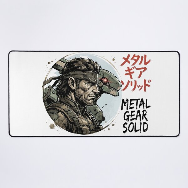 Item preview, Solid Snake Metal Gear Vintage Japanese Tactical Art designed and sold by Alaric4you.
