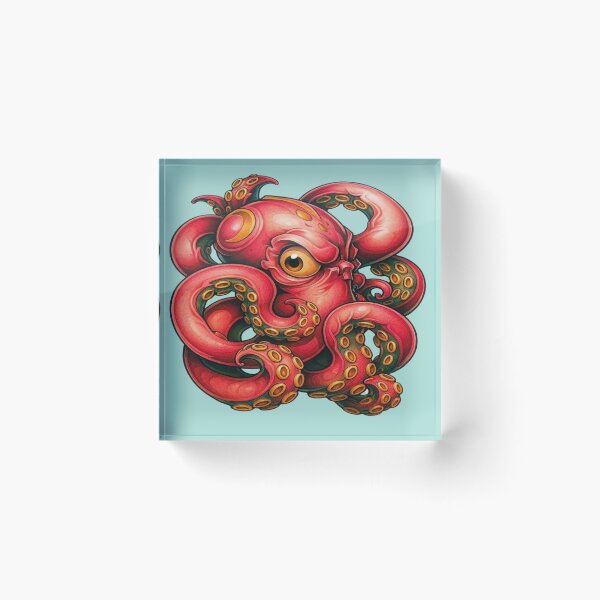 Item preview, octopus designed and sold by pksart1.