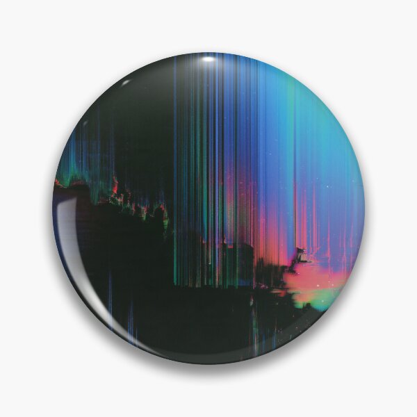 Item preview, Aurora Signal – Abstract Neon Glitch designed and sold by AlfiB.