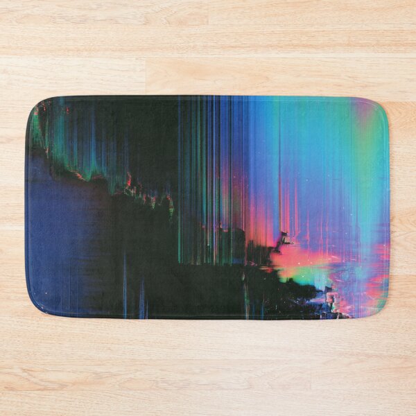 Item preview, Aurora Signal – Abstract Neon Glitch designed and sold by AlfiB.