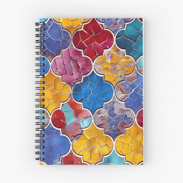 Item preview, Colorful Vintage Moroccan Tile Textured Retro Pattern Art designed and sold by DEC02.