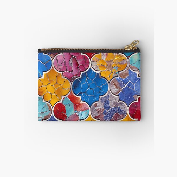 Item preview, Colorful Vintage Moroccan Tile Textured Retro Pattern Art designed and sold by DEC02.